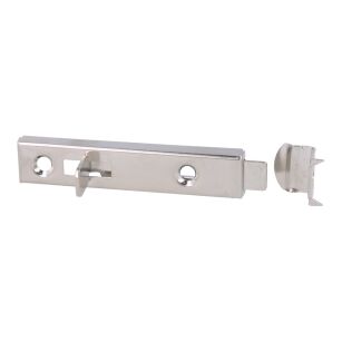 Zasuwka meblowa prosta #7403 70mm niklowana