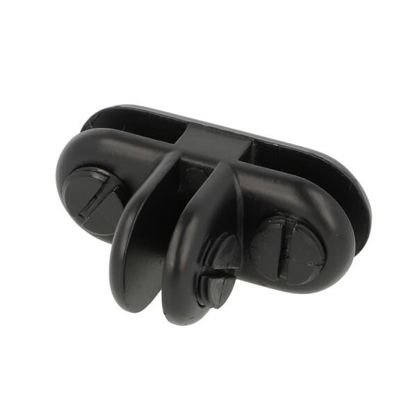 Łącznik szkła MINI 3 90st 4-5,5mm czarny