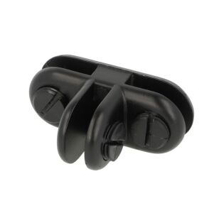 Łącznik szkła MINI 3 90st 4-5,5mm czarny