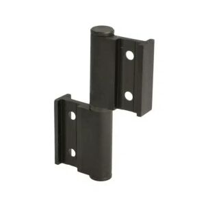 Zawias do kabin toaletowych NINA WC SISO prawy aluminium czarny