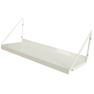Półka metalowa ALMA 51,5x18,20cm/biała