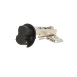 Zawias szkła MINI nakładany 4-6mm otwarcie 92 stopnie - 2