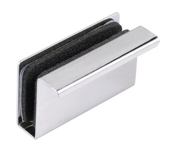 Uchwyt drzwi szklanych SISO 23x40mm 4-6mm chrom