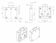 Zamek puszkowy SISO 2110 30mm niklowany - 3