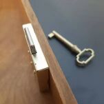 Zamek puszkowy SISO 2110 30mm niklowany - 4