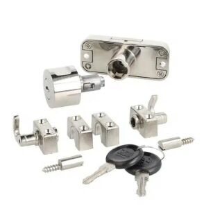 Zamek baskwilowy trzypunktowy SISO X924 z gałką MASTER J11 MIC CK nikiel