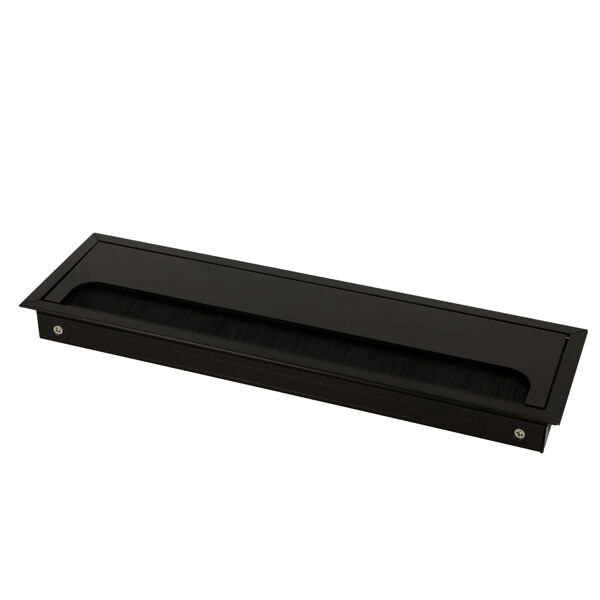 Przepust kablowy RUMBA 80x276x24mm aluminium czarny