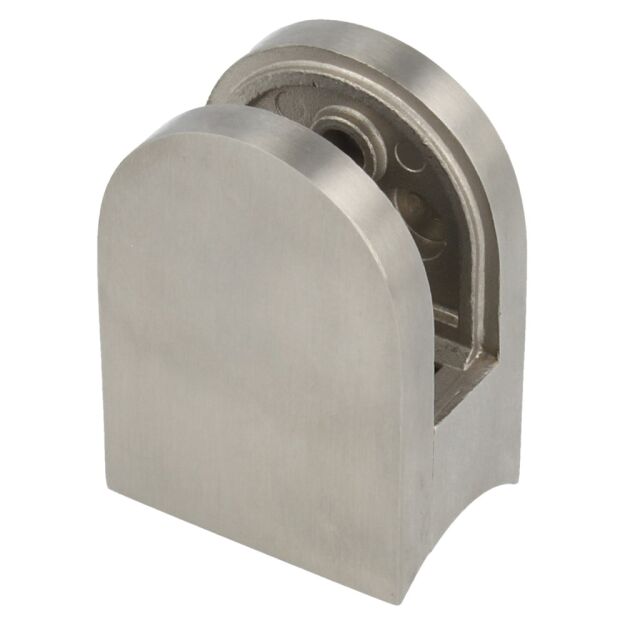 Klamra OVAL-S SS316 słupek fi32mm