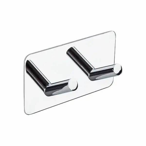 Wieszak meblowy PISA SS304 podwójny czarny