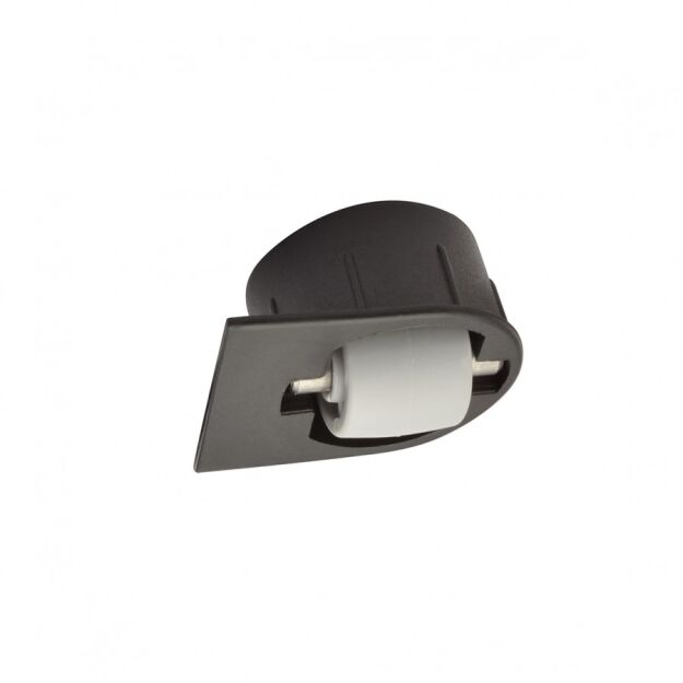 Mini rolka wpuszczana miękka TPR fi15mm otwór fi25mm z kołnierzem prowadzącym