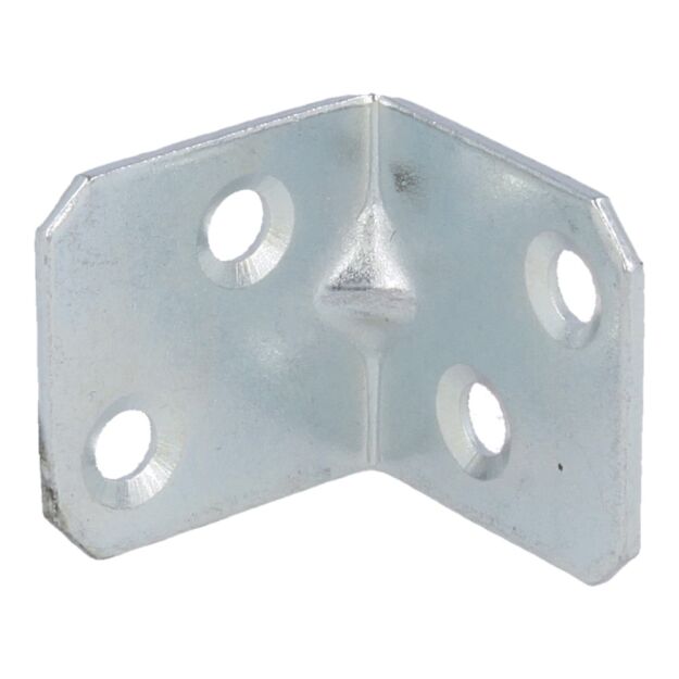 Kątownik meblowy 30x30x30mm jasny ocynk