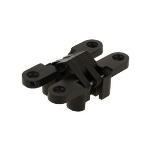 Zawias do blatów składanych stołu VICI 95x19mm 180st czarny