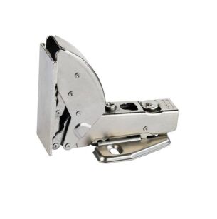 Zawias na klej UV SISO MIRROR UV z płytką otwarcie 125st do szkła 3-6mm