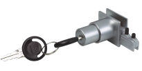 Zamek systemu przesuwnego do szkła SISO #2010 jeden numer klucza D20 aluminium CK - 2