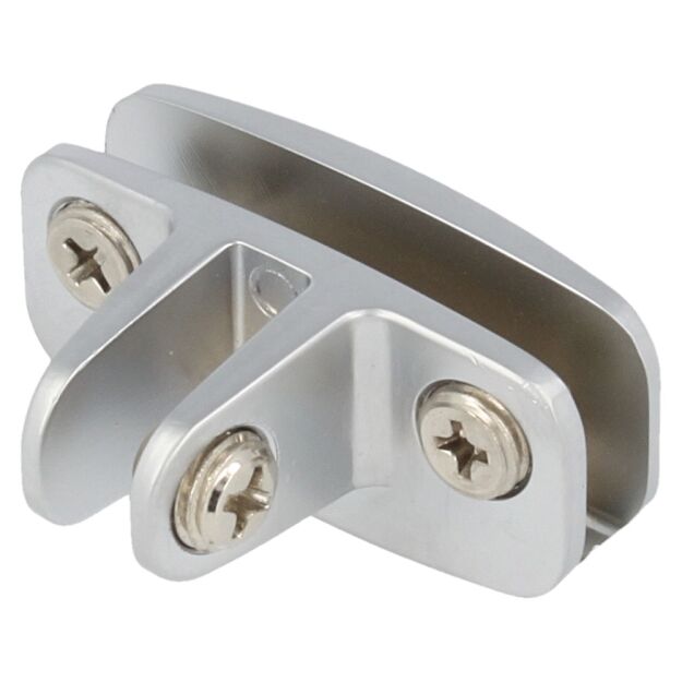 Łącznik szkła PASSION 3 90st 4-6mm zamknięty aluminium
