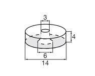 QC podstawa SLIM fi14,5mm - 3