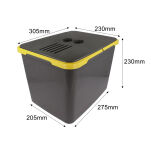 Zestaw koszy MERIL 2x20L+12L+2x8L - 5