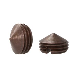 KD tulejka symetryczna M10x6mm brąz