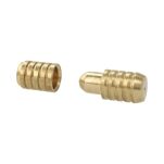 Kołek ustalający do blatów stołu fi8x11mm z mosiądzu część męska - 2