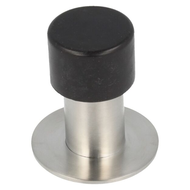 Odbojnik do drzwi STICK fi22x50mm SS201 czarna guma