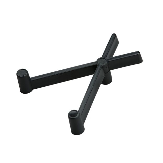 Krzyżak zabezpieczający półki tworzywowy czarny