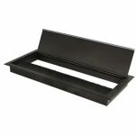 Przepust kablowy FORRO 276x120x25,7mm aluminium czarny - 2