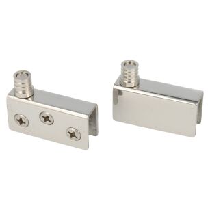 Zawias osiowy do szkła SISO MEDIUM 8mm stal nierdzewna PARA