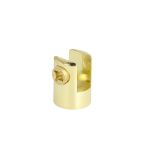 Wspornik szkła CYLINDRICAL 6-10mm złoty - 2