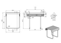 Sortownik wysuwny BRENO 2x14L - 5