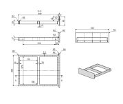 Sortownik wysuwny BRENO 2x14L - 6