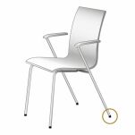 Podstawa SMART do rury 25-22mm 0° QuickClick czarna - 4