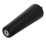 Noga meblowa bukowa LINEA 130mm czarny mat - 2