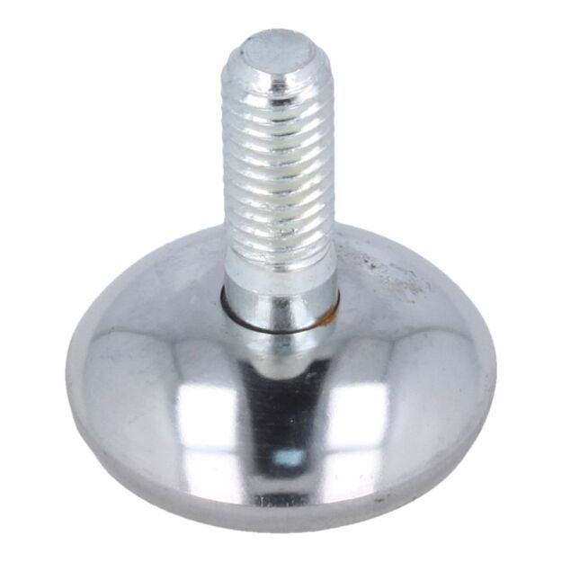 Stopka meblowa ARC M8x16mm fi30 chrom