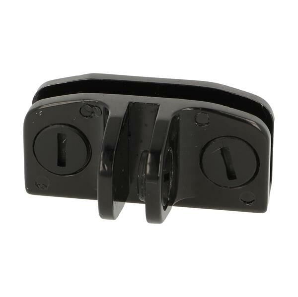 Łącznik szkła MAXI 3 90st 4-6mm zamknięty czarny