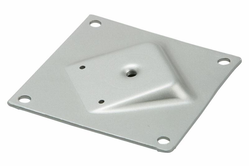 Mocowanie nóg meblowych 130x130mm kątowe 10st M8 szare