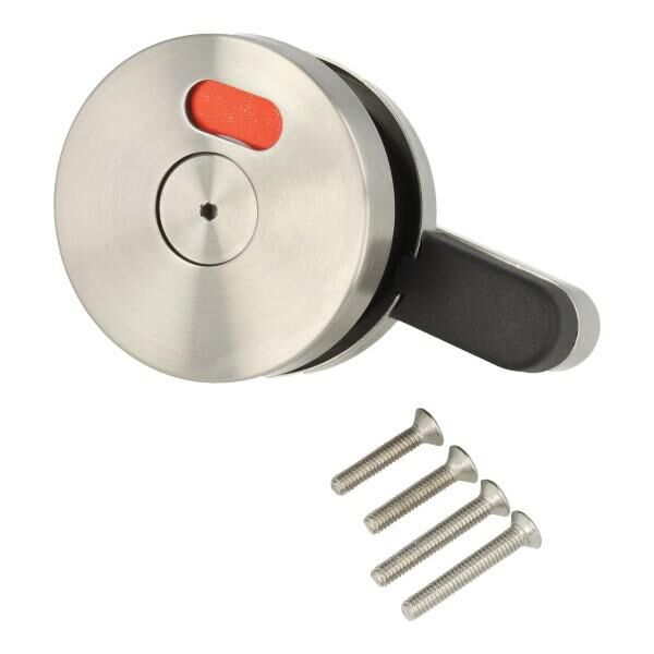 Zamek kabiny toaletowej WC Bobin 10-25mm z gumką SS304
