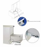 Prowadnica kulkowa ME4950 300mm 80kg/Cena za pare - 7