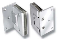 Zawias do kabiny prysznicowej CPH 90 ściana-szkło 6-10mm aluminium bez regulacji - 2