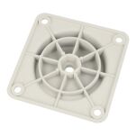 Mocowanie nóg meblowych LINO 120x120mm kątowe 10st M10 beżowe - 3