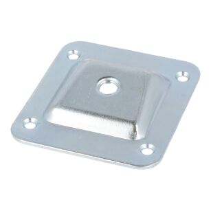 Mocowanie nóg meblowych M8 kątowe 10st 66x58mm ocynk