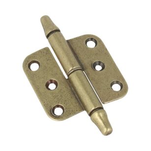 Zawias splatany RETRO/fi8x72mm/prawy/stare złoto