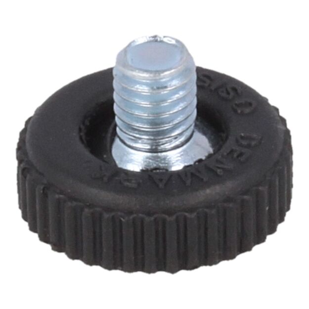 Stopka meblowa BETA M6x6mm fi20 czarna