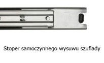 Prowadnica kulkowa do szuflad NJ3600 36mm 250mm 40kg - 5