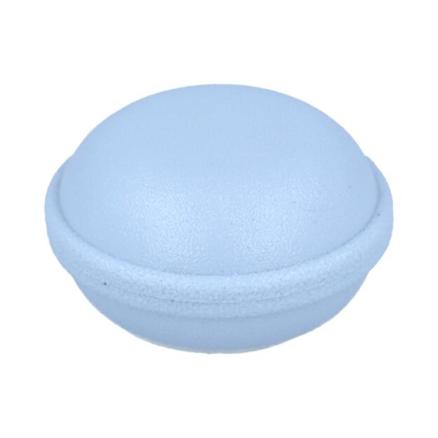 Odbojnik ścienny samoprzylepny MACARON fi34x19mm blueberry