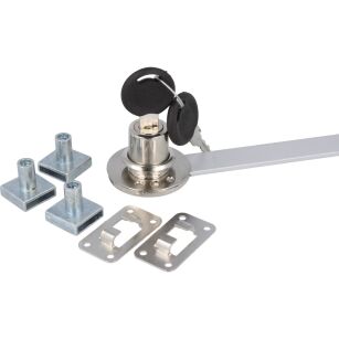 Zamek centralny boczny SISO X851N fi19mm L800 zaczepy 3x13mm CK