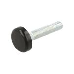 Stopka meblowa M8x40mm/PZD+klucz/czarna - 2