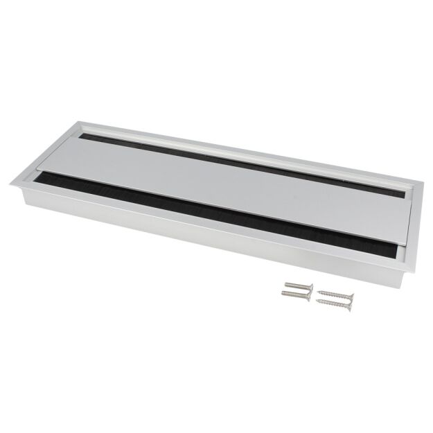 Przepust alu TWIN 320x110x25mm/dwustronny
