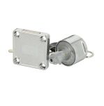 Zamek meblowy kwadratowy SISO X850 fi19x22mm z gałką Master J11 MIC CK chrom - 3