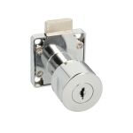 Zamek meblowy kwadratowy SISO X850 fi19x22mm z gałką Master J11 MIC CK chrom - 4