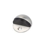 Odbojnik do drzwi przykręcany HALF MOON fi44x24mm SS304 czarna guma - 4